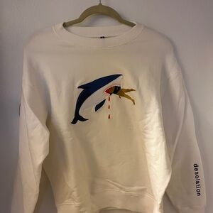 Korean Style Shark Sweater
